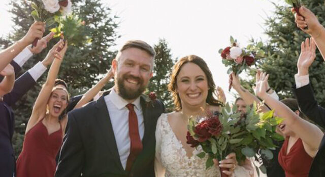 Will and Dayna Cromarty wedding photo