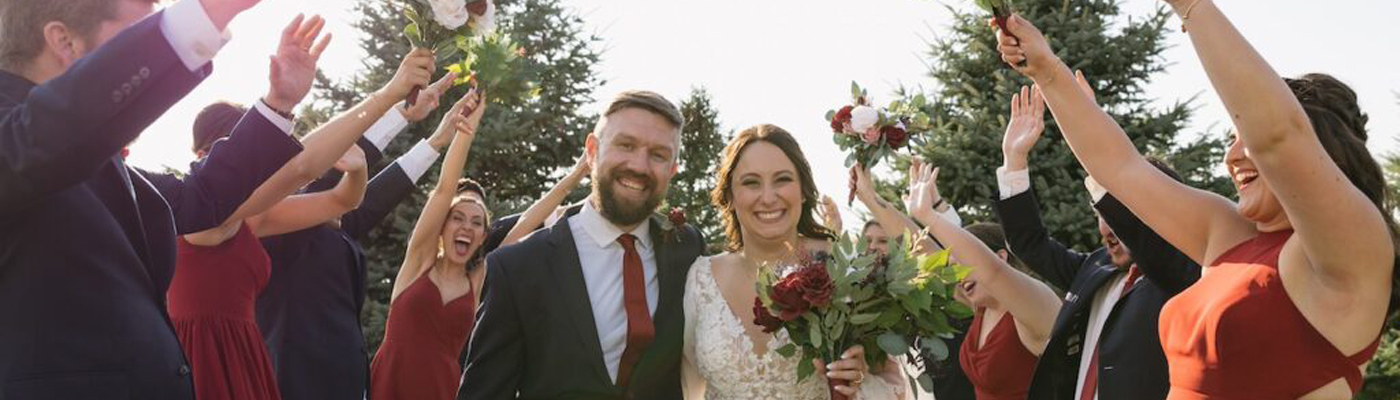Will and Dayna Cromarty wedding photo