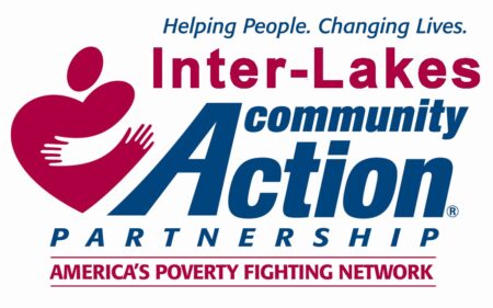 Inter-Lakes Community Action Partnership logo with taglines Helping People. Changing lives. And America's Poverty Fighting Network